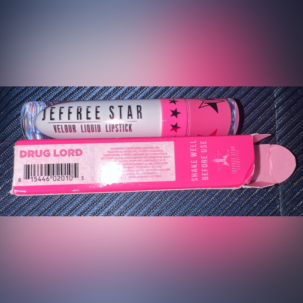 JEFFREE STAR ~ DRUG LORD~ VELOUR LIQUID LIP ~  0.19oz Full Size NEW IN BOX